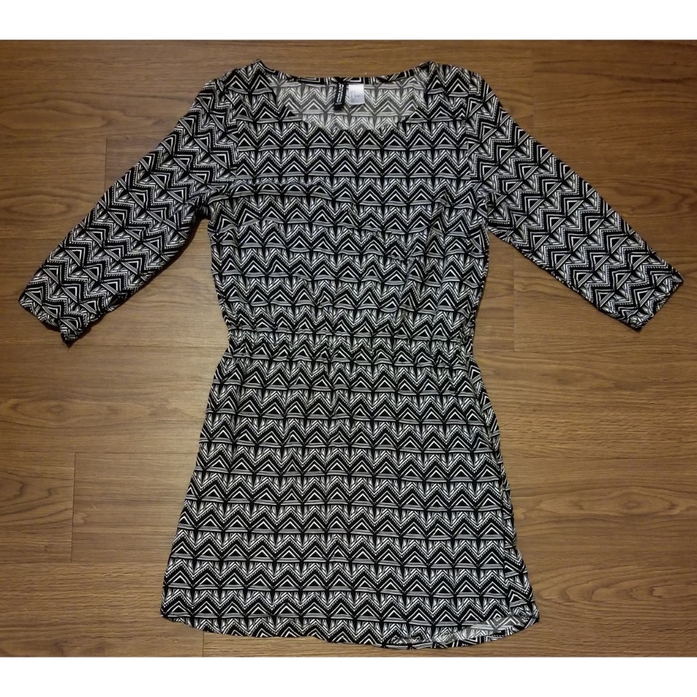 Divided Womens Short Black Summer Dress Size 6